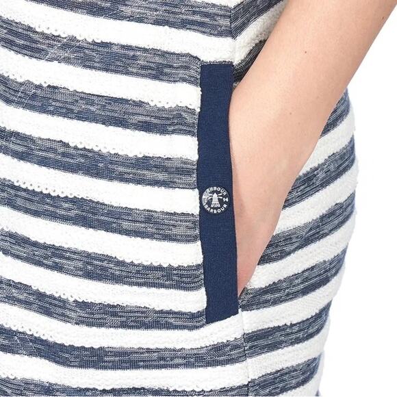 Barbour Women’s Newhaven Dress in Chambray Stripe - Size 8 - Picture 5 of 12